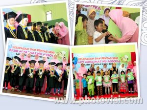 Pelepasan dan Pentas Seni PAUD Assova Muslimat NU